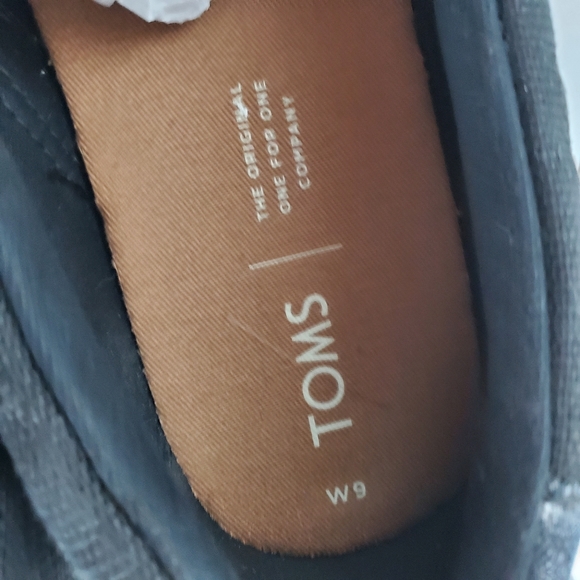 NWT Toms Women's Luca Size 9 Black Slip-on shoe - Picture 12 of 16